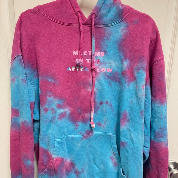 Taylor Swift Tie Dye “Meet Me In The After Glow” Hoodie - Picture 2 of 15
